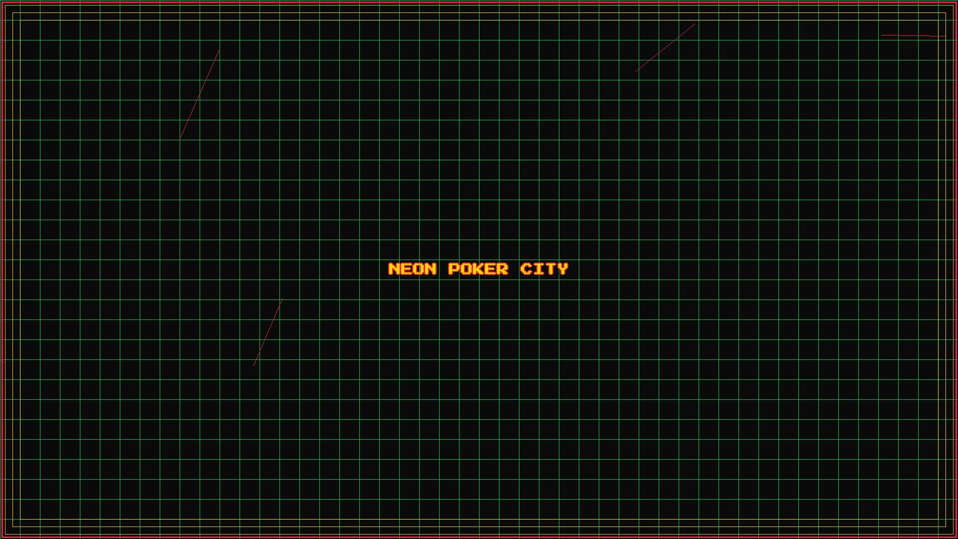 斗地主 霓虹扑克赛博不夜城全景